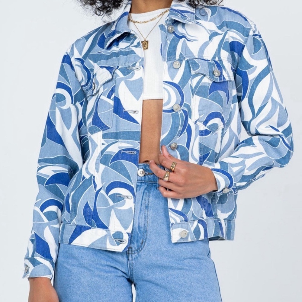 NEW with tags Princess Polly Callum Denim Jacket